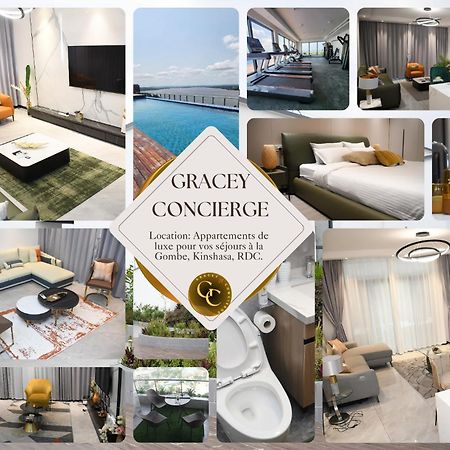 Gracey Concierge Apartments - Avenue Uvira Kinshasa Kültér fotó